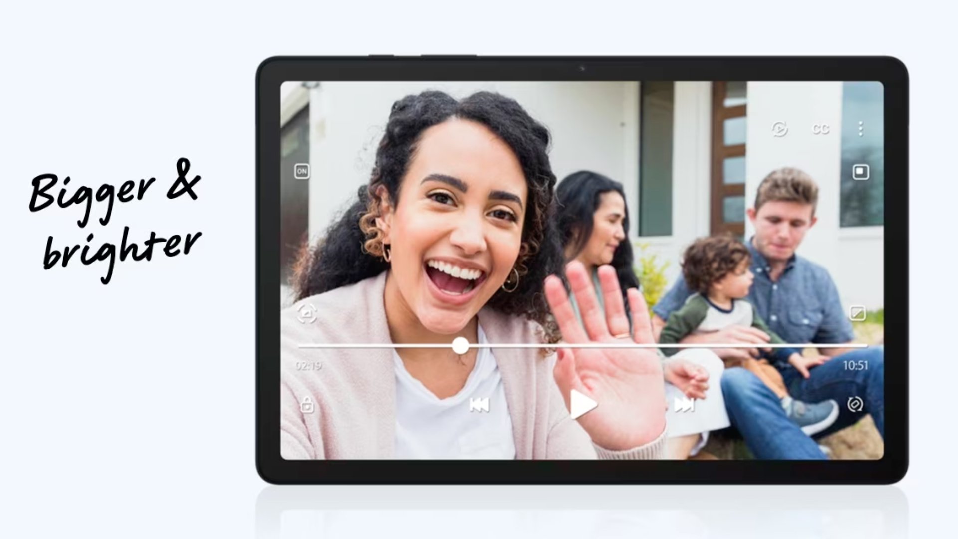 samsung galaxy tab a9+ display