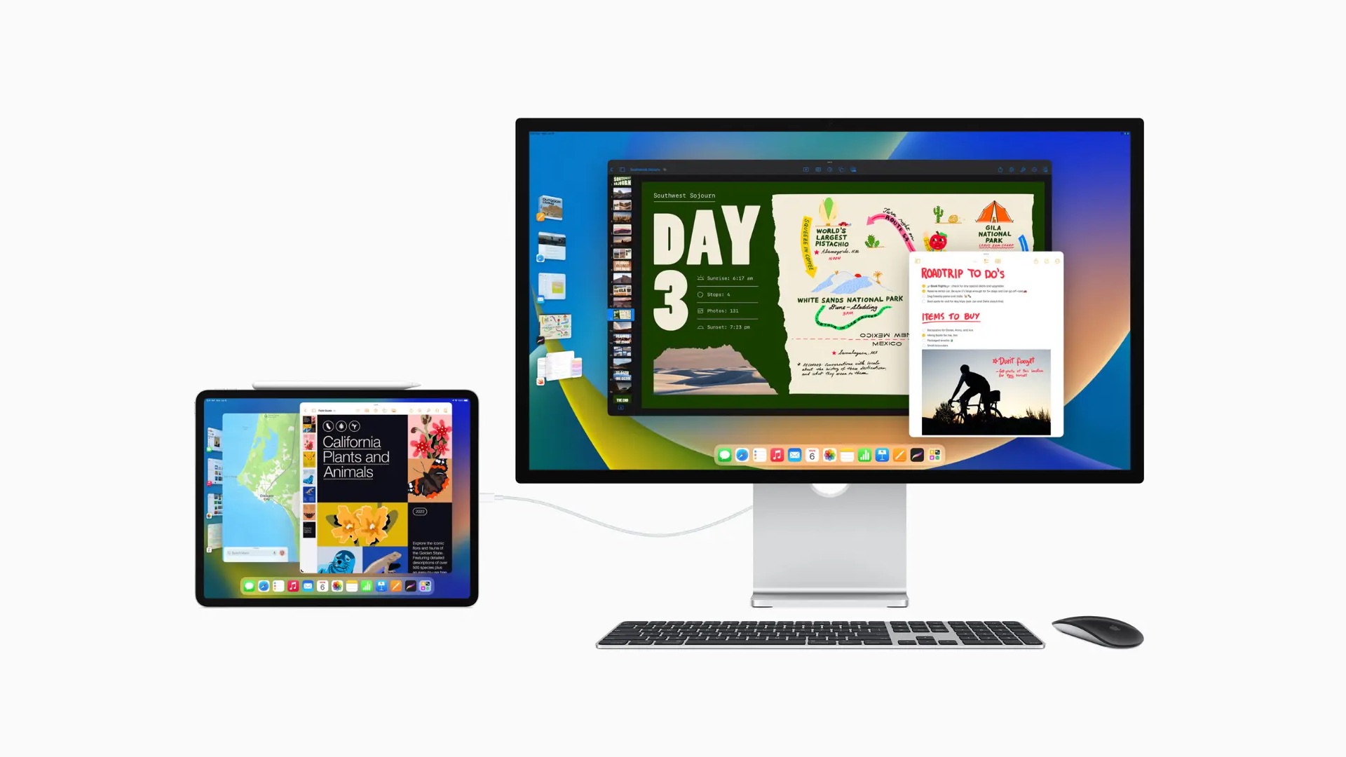 apple ipad stage manager external monitor